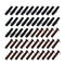 50 Pcs flannel Pen Pouch Sleeve Holder Single Pen Bag Case Pencil Bag,Black Q2R4