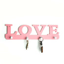 wooden love hanger 4 hooks on the wall bathroom door hanger hooks key clo3C