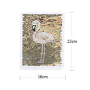 Flamingo Reversible Change Color Sequin Sew On Patches for Clothes DIY Applique&