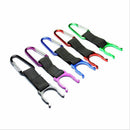 2 x Carabiner Water Bottle Buckle Hook Holder Clip Camping Hiking TravelingAES