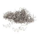 100x Car Staple 0.8mm Pre-Cut Standard Wave Shape Welder Plastic Welder Tool