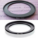 62mm-77mm 62-77 mm 62 to 77 Step Up Ring Adapter black