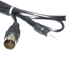High Quality Car Black 13pin AUX IN Audio Cable CD changer to auxiliary MP3 T8O7