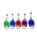Elliptic Recoil ID Badge Lanyard Retractable Reel Tag Key Card Holder Belt LJ
