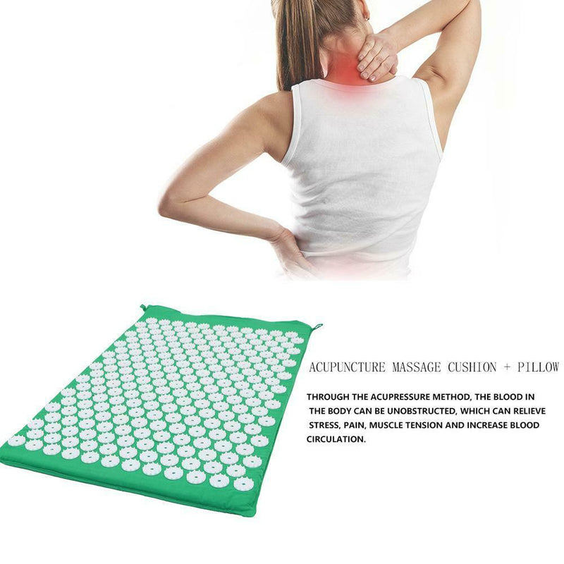 Portable Massager Cushion Acupressure Sport Mat Acupuncture Massage Spiky
