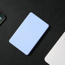 2.5 inch USB 2.0 SATA HDD Hard Disk Drive External Portable SSD Case (Blue)