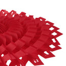 7/set Colorful Paper Honeycomb Fan Lantern Garland Hanging Wedding Decor