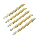 5Pcs 4 Inch/100mm Brazed Diamond Jig Saw Blade 46 Grit for Cutting Marble T