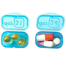 Pill Box Monthly 31 Days Medicine Storage Portable Case Folding Travel Use
