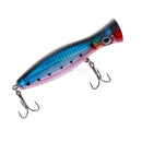 3Pcs Hard Fishing Lure Big Game Popper Lure Trolling Casting Top Water Baits