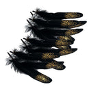 12x Beautiful Goose Feather Party Headdress Craft Wedding Decoration 15-20cm
