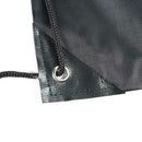 Outdoor Sports Waterproof Drawstring Backpacks Storage Knapsack (Black)