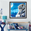 Tiger DIY 5D Diamond Painting Embroidery Cross Crafts Stitch Kit Home Decor