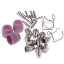 26PCS Plasma Cutter Electrodes Torch Tips Nozzle Consumables SG55/AG60