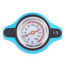 Small Head Car Radiator Cap Water Temp Meter Thermostatic Gauge (1.3Bar)