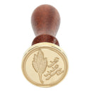 DIY Plant Pattern Seal Stamp Craft Scrapbooking Sealing Wax Stamp (WY08) A