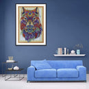 5D DIY Special Shaped Diamond Painting Lion Head Cross Stitch Mosaic Kit