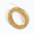 2pcs Beaded Lace Trim Ribbon Applique Sewing for Wedding Dress Collar Decor