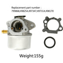 Carburetor Carb for Briggs & Stratton 799868 498254 497347 497314 49817 FNC