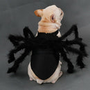 Spider Dog Costume Halloween Spider Pet Costumes Outfit Apparel Furry Spide