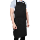 Adjustable Bib Apron Thicker Version Waterdrop Resistant With 2 Pockets Coo Q7E6