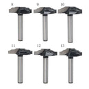 #13 Cabinet Door Chamfer Carving Mill CNC Engraving Router Bit 6.35mm Shank