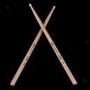 1 Pair of Hickory Drum Sticks Classic Wood Tip Drumsticks Musical Parts 5B