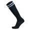 Unisex Thickened Soccer Socks Women Men Football Knee Length Socks (Black) A#S
