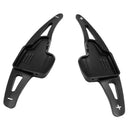 2Pcs Shifter Extension fits for Ford Focus 2015-2018 Kuga 2017-2019 Black