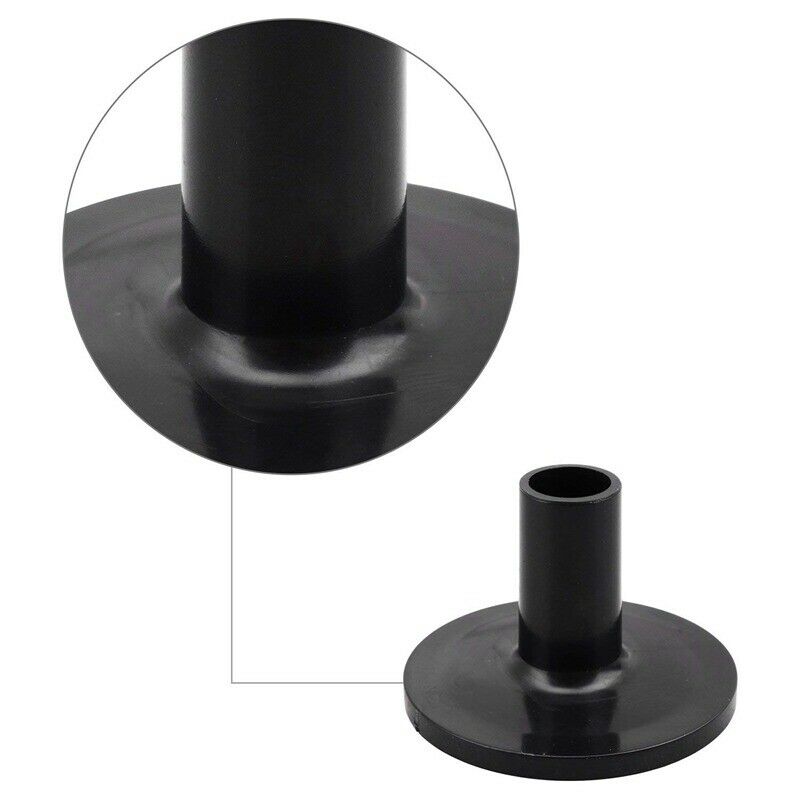 8Pcs Cymbal Sleeves 8PCS 38x26mm Black Drum Cymbal Sleeves Replacement for