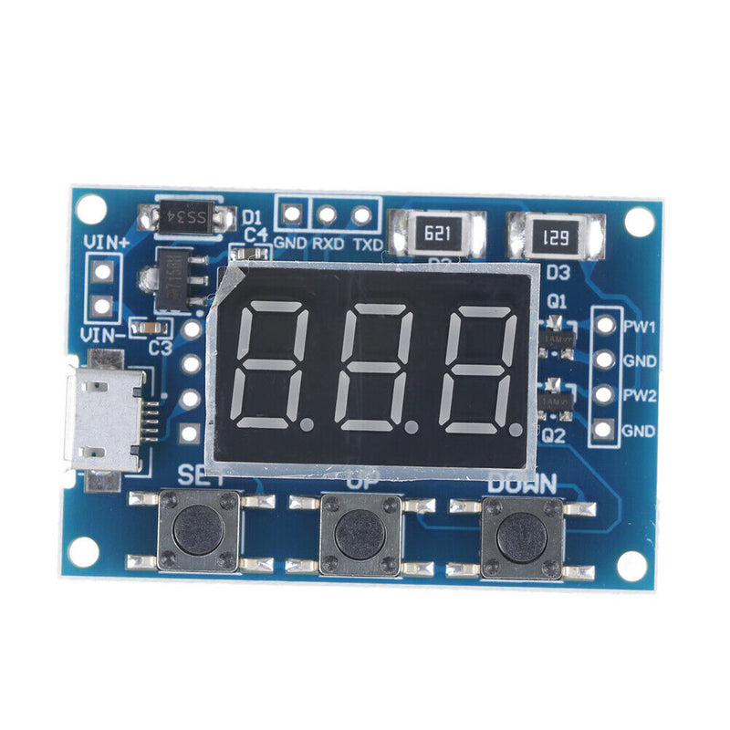 Micro usb dc 2ch pwm signal generator duty cycle pulse frequency module J Bj
