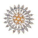 Rhinestone Brooch Pin Wedding Bridal Bouquet Lady Women Fashion Jewelry