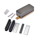 1 Set Humbucker Pickup Kits Brass Pickup Cover+Baseplate+Bar Magnet+Screws