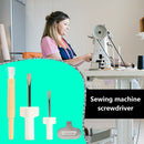 4pcs/set Needle Plate Screwdriver Cleaning Brush Sewing Machine Repair Tool