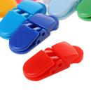 10pcs Baby Multicolor Pacifier Clip Holder Soother Dummy Chain Ribbon Clip