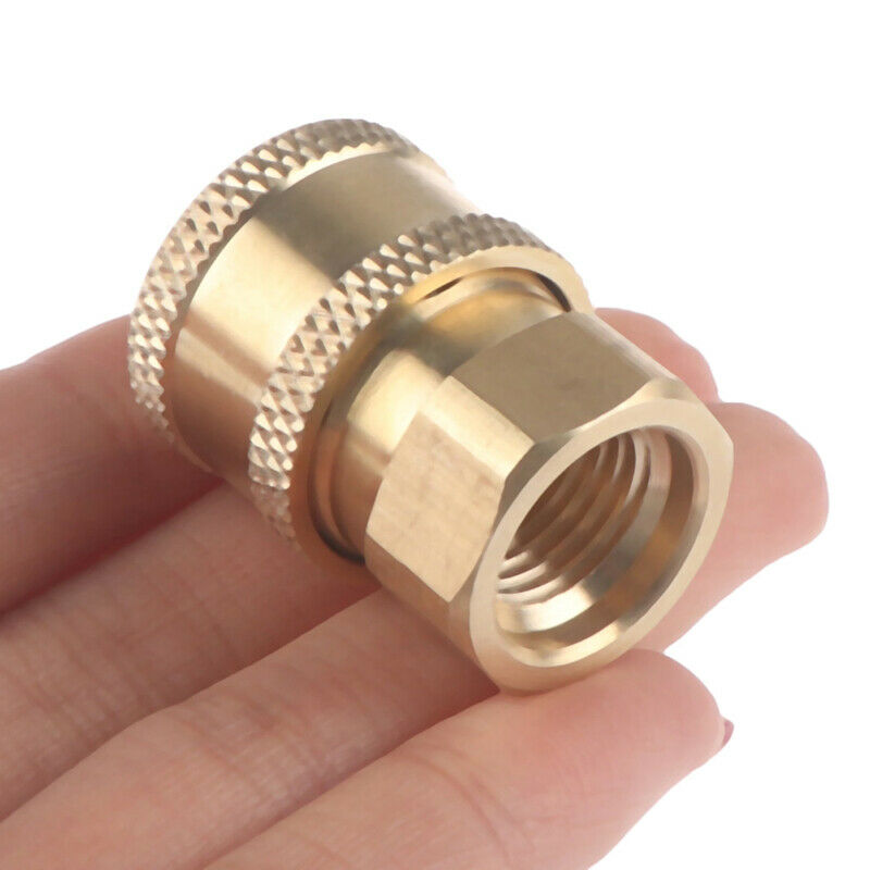 1Pc 1/4" Female NPT Brass Quick Connect Coupler Tool for Pressure Washe Gn