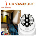 7LED PIR Motion Sensor Wall Light Corridor Night Lamp Garden Security Lamps