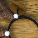 Christmas Reindeer Antlers Headband Hook for Adults Kid Gift Head Accessory