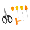 1 Set Fishing Rig Tool Kit Needle Scissors Fishing Driller Cutter Rigging Tools