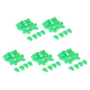 100Pcs Soft Nail Caps for Lovely Pet Dog and Cat Paw Control Green XL