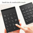 Wireless 2.4GHz 18 Keys Number Pad Numeric Keypad Keyboard for Laptop PC &  W3N2