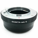 Exa-M4/3 Adapter Ring For Exakta Lens To Micro- 4/3 Body Gh4 Gh5 Bmpcc R6G7