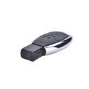 Replacement Keyless Remote Key Shell Case Fob 2 Button Fit for Mercedes Benz 3C