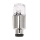 2pcs Car Truck Bike Supplies Neon Blue Strobe LED Tire Valve Cap Lights