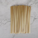 100PCS  Natural Wheat Straw Bar Kitchen Accessories Portable Drinking Straws FT