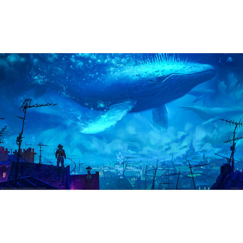 1000pcs DIY Paper Jigsaw Whale Rider Puzzle Kids Adults Educational Toys