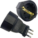 Wa-0173 Embedded Germany French Eu To Brazil Plug Electrical Ac Power Adapt
