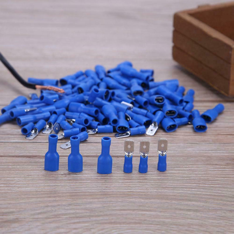 FDFD2-250 16-14AWG Male/Female Kit Insulated Spade Wire Connector Terminal A