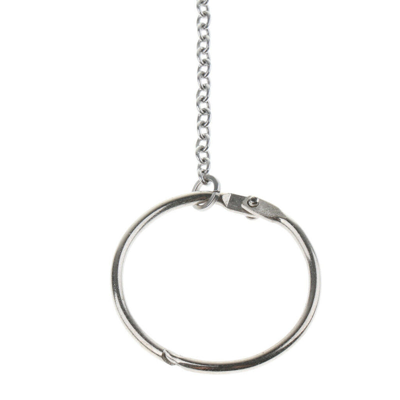 2 Pcs Parrot Foot Chain Stainless Steel Birds Anklet Ring for Pigeon Dove Chicks