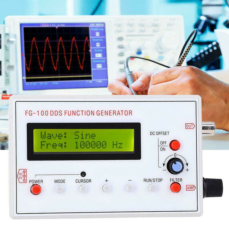 FG-100 DDS Function Signal Generator Module Good Accuracy Frequency Counter  Ew